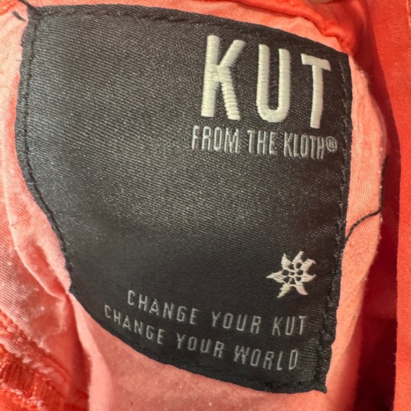 Kut from the Kloth Ankle Trouser Pants Coral - Picture 7 of 11